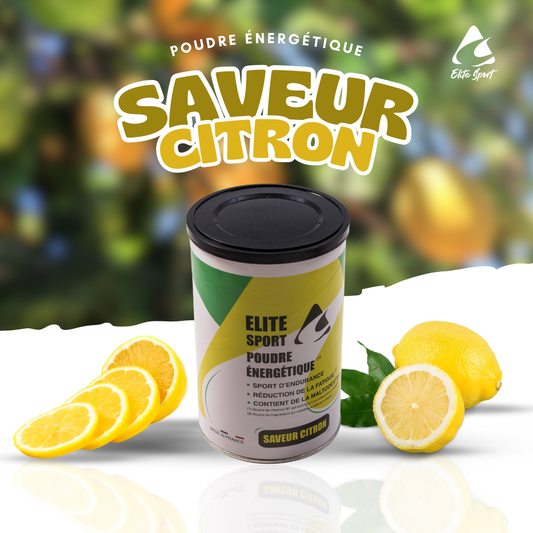 Boisson énergétique : Saveur Citron